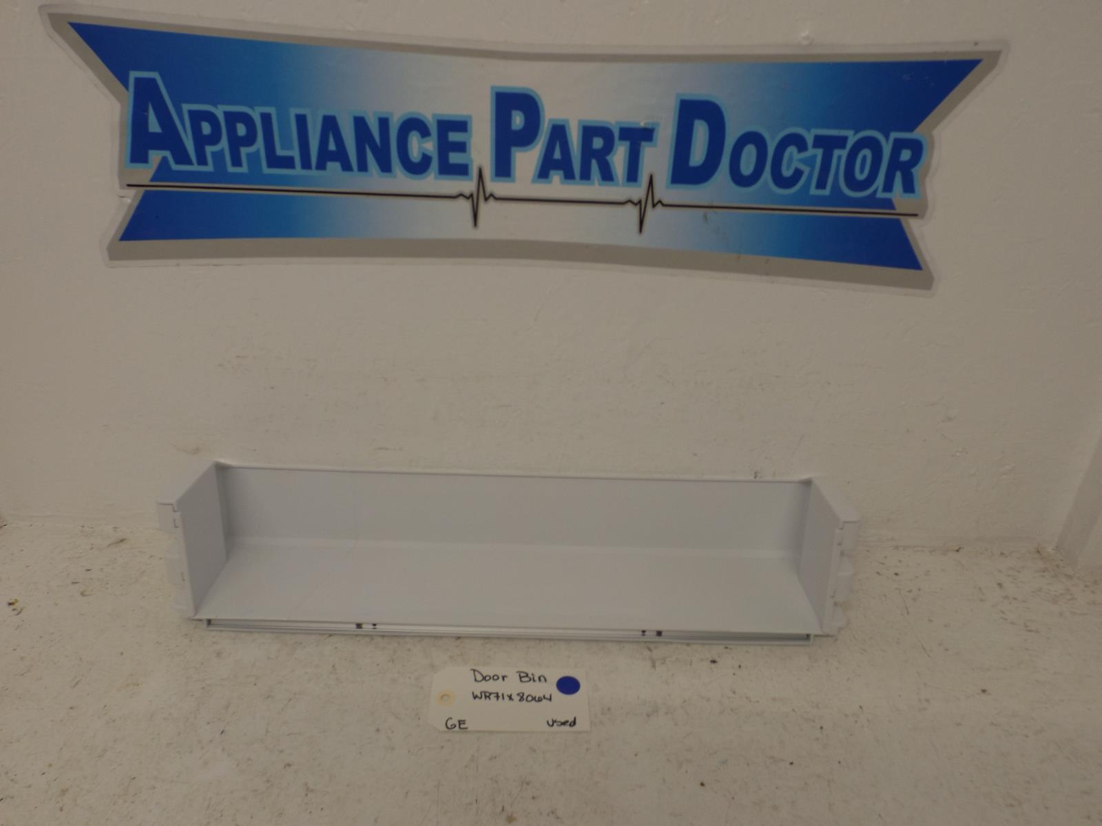 GE Refrigerator WR71X8064 Door Bin Used GE Refrigerator WR71X8064 Door Bin Used